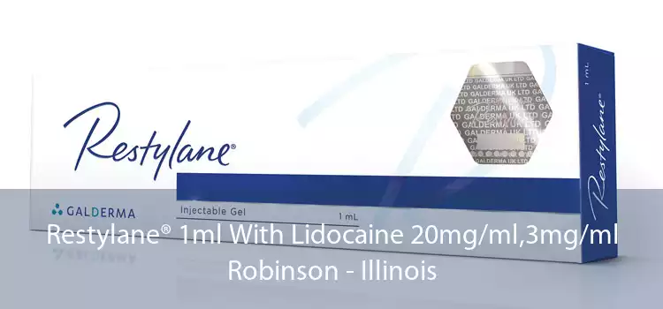 Restylane® 1ml With Lidocaine 20mg/ml,3mg/ml Robinson - Illinois