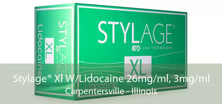 Stylage® Xl W/Lidocaine 26mg/ml, 3mg/ml Carpentersville - Illinois