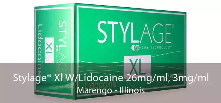 Stylage® Xl W/Lidocaine 26mg/ml, 3mg/ml Marengo - Illinois