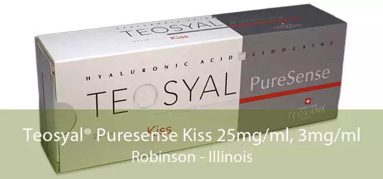Teosyal® Puresense Kiss 25mg/ml, 3mg/ml Robinson - Illinois