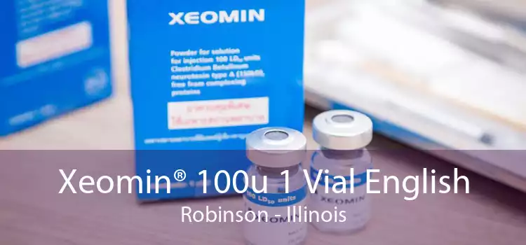Xeomin® 100u 1 Vial English Robinson - Illinois