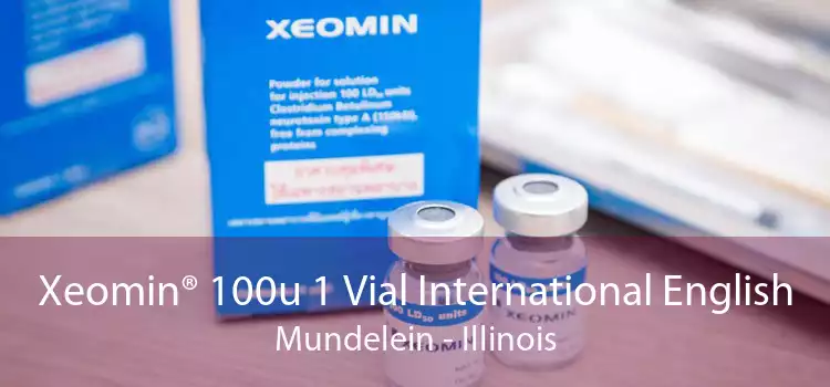 Xeomin® 100u 1 Vial International English Mundelein - Illinois