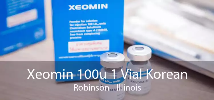 Xeomin 100u 1 Vial Korean Robinson - Illinois